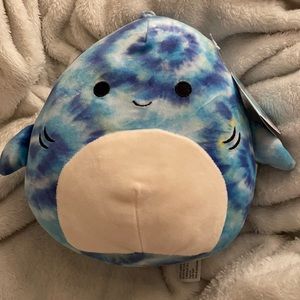 Luther The Tie Dye Shark Squishmallow!!